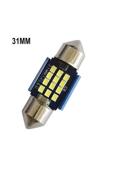 Sofit Ampül - Sofit Led Ampül - 31mm Sofit Led - Sofit Led Canbus - C5w Tavan Plaka Ampül - 6