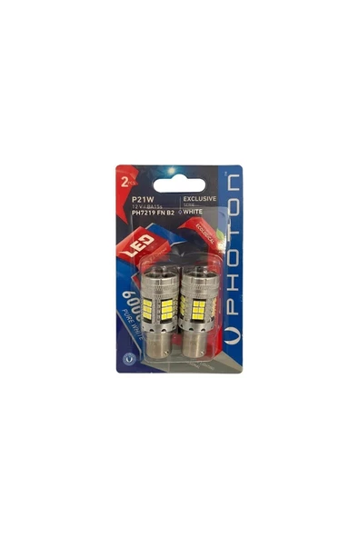 P21w Beyaz Fanlı Blister Ph7219 Fn B2
