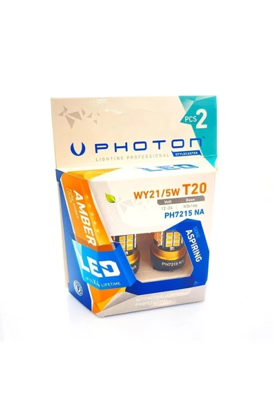 PH7215 NA WY21/5W T20 Amber - 4