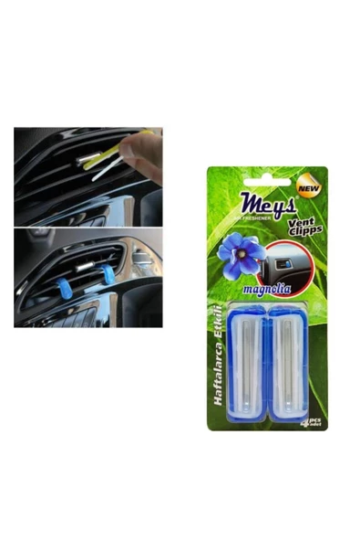 Meys Magnolia Kokulu Oto Araba Kalorifer Petek Kokusu Clips