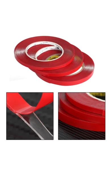 Çift Taraflı Bant Silikonlu 10mmx5mt