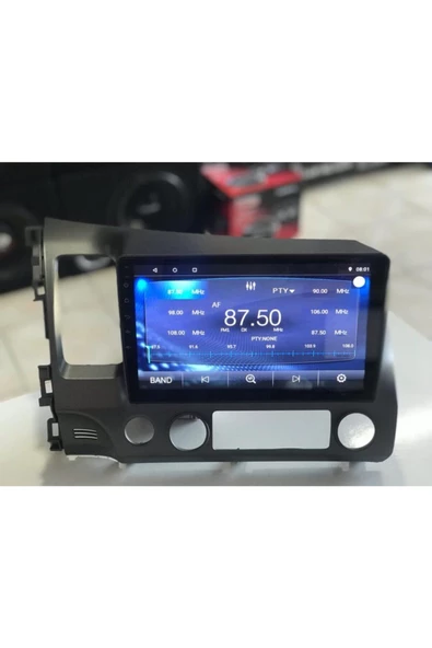 Honda Civic Fd6 2006-2011 Uyumlu Android 10,0 Multimedya Navigasyon Oem Double Teyp