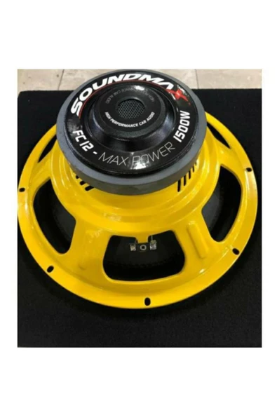 Sx-fc12 1500 Watt Kabinli 30cm Subwoofer Bass 400rms - 3