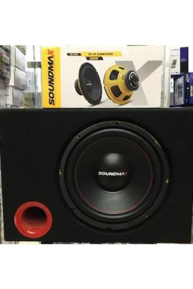Sx-fc12 1500 Watt Kabinli 30cm Subwoofer Bass 400rms - 4