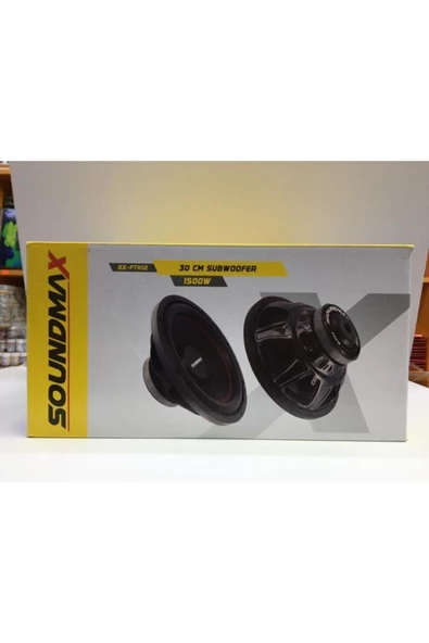 Sx-fth12 30 Cm Kabinli Subwoofer Bas 1500 Watt Maximum Power Sx-fc12 - 8