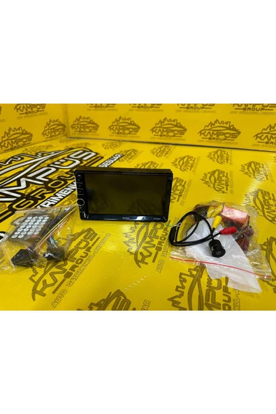 Fiat Uno Tipo Ve Double Yeri Olmayan Teyp 7 Inç Arka Kasa Ince 2 Mirrorlink Kamera Hediye - 4