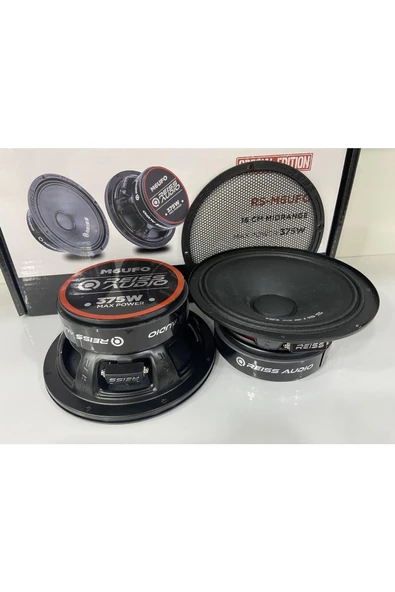 Rs-m6ufo 16 Cm 375 Wat 150 Rms Pro Seri Midrange - 7