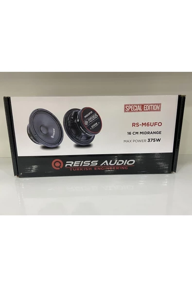 Rs-m6ufo 16 Cm 375 Wat 150 Rms Pro Seri Midrange - 2