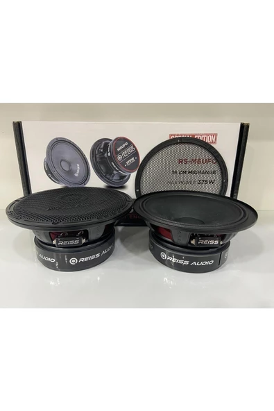 Rs-m6ufo 16 Cm 375 Wat 150 Rms Pro Seri Midrange - 4