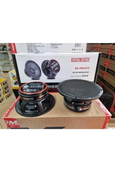 REİSS AUDİO RS-M6UFO 16 CM MİDRANGE 375 WATT SPECİAL EDİTİON ÇİFT FİYATIDIR - 3