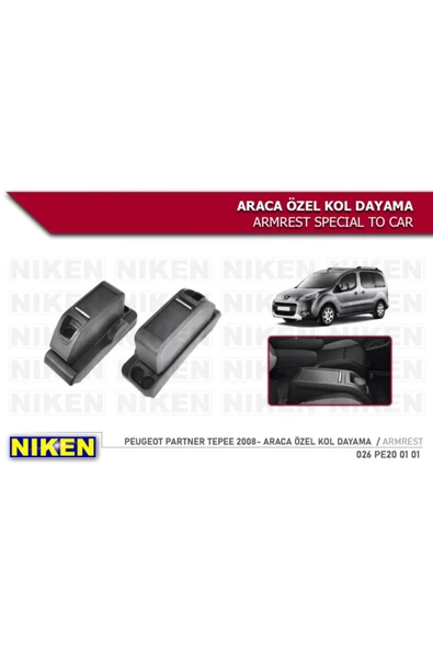 Peugeot Partner Tepe Kol Dayama Kolçak 2008 Snr - 6