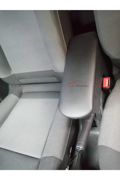 Citroen C4 Deri Kol Dayama Kolçak Siyah Özel Üretim Mdf - 8