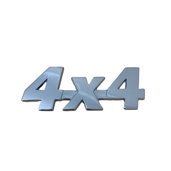 4 x 4 METAL LOGO STICKER - Resim 2