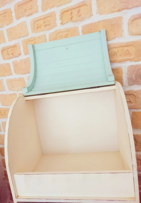 Ahşap 5 Çekmeceli Sebzelik  Kiler Ekmeklik Blue Voyage 1125 - 8