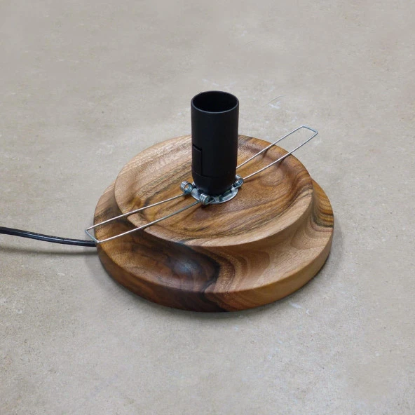 Abajur Altlığı Su Kabağı Lamba Altlığu Klasik Model - Resim 2