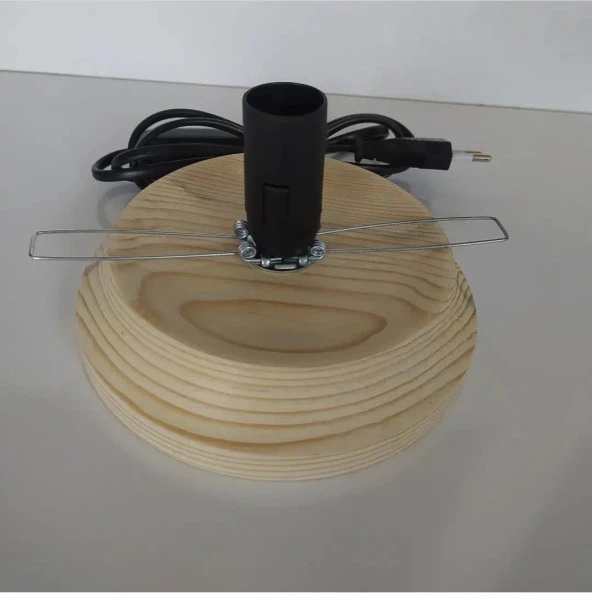 Abajur Altlığı Su Kabağı Lamba Altlığu Klasik Model - Resim 3