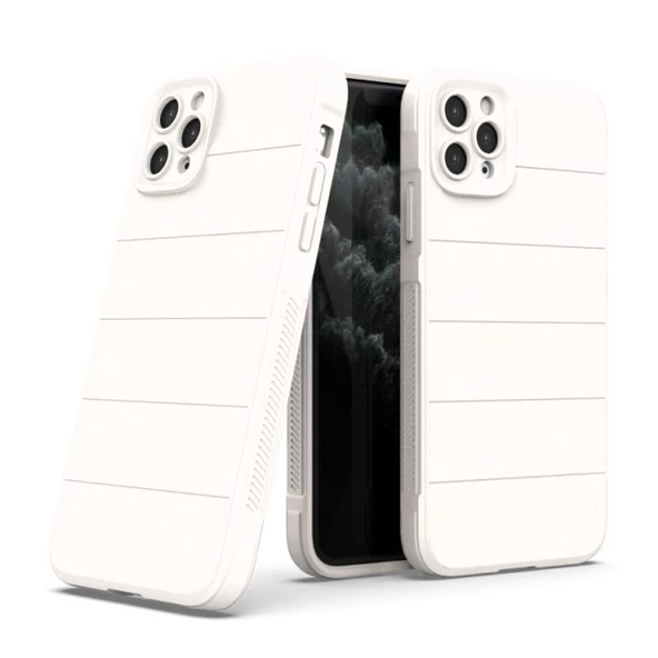 iPhone 11 Pro Max Kılıf Optimum Lens Çerçeveli Silikon Kapak - 9