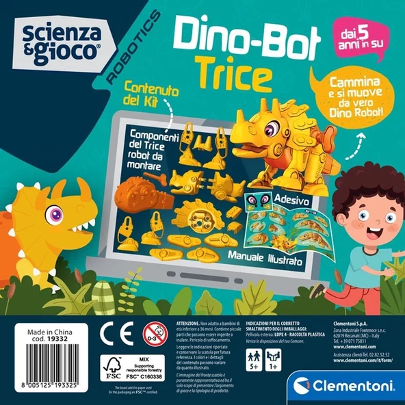 75074 Robotik Laboratuvarı - Dinobot Triceratops +5 yaş - 5
