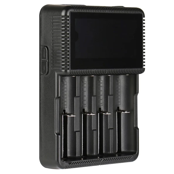 POWERMASTER PMR-S4-4A 18650 4.2V 4X1A-2X2A PİL ŞARJ CİHAZI - 2