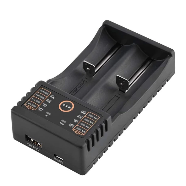 POWERMASTER PMR-HG2 18650 4.2V 500MA/1000MA PİL ŞARJ CİHAZI - 3