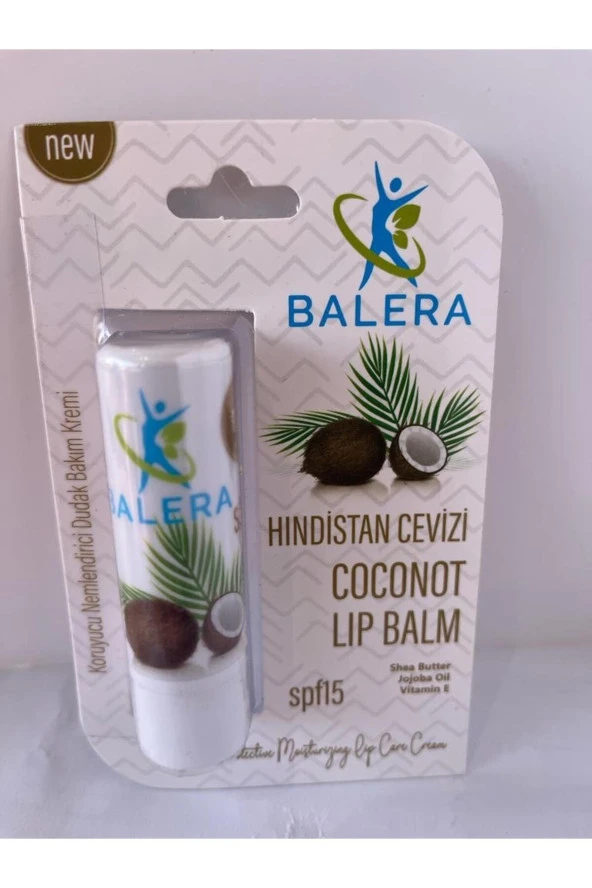 BALERA Lıp Balm Dudak Bakım Kremi H.Cevizi Spf15 4.8Gr