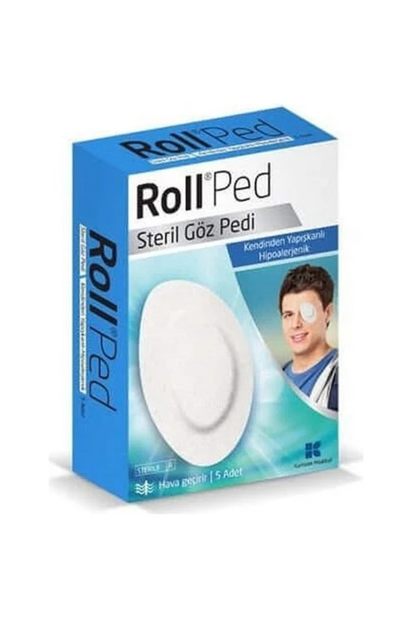 Kurtsan İlaçları Roll Ped Steril Göz Pedi 5 Adet