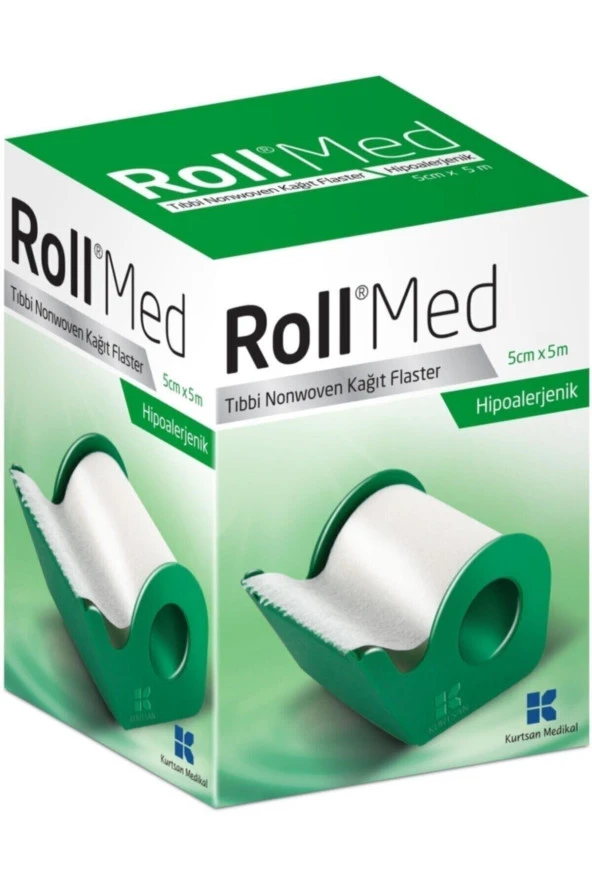 Roll Med Hipoalerjenik Nonwoven Tıbbi Flaster 5Cm X 5M