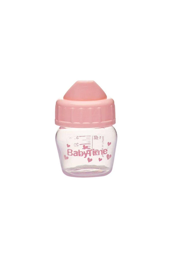 Babytime Mini Bebe Bardağı 30 Ml-Pembe Bt109