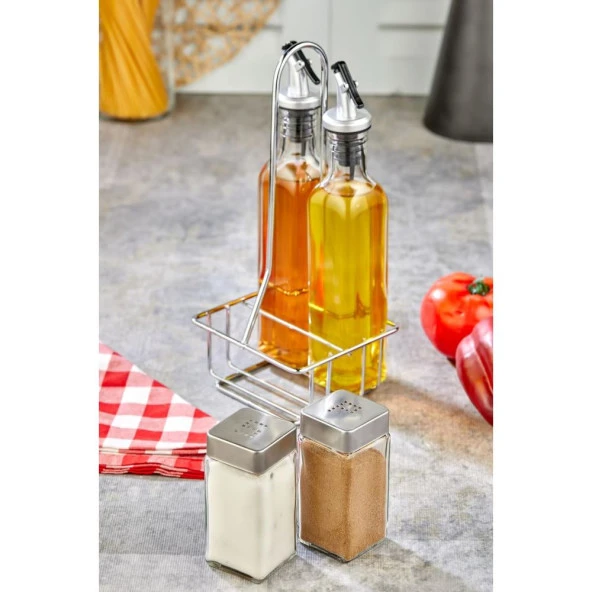 Cooker 5 Parça Sosluk ve Baharatlık Seti CKR2957 - 2