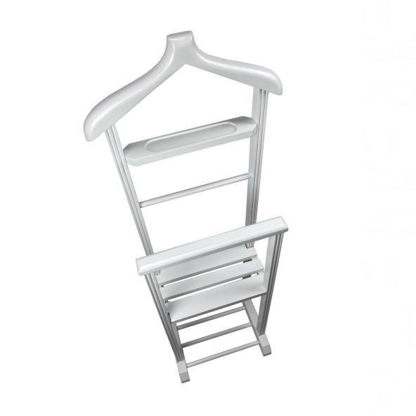 Melada Mobilya Gürgen İkili Dilsiz Uşak Beyaz Sehpalı - 4