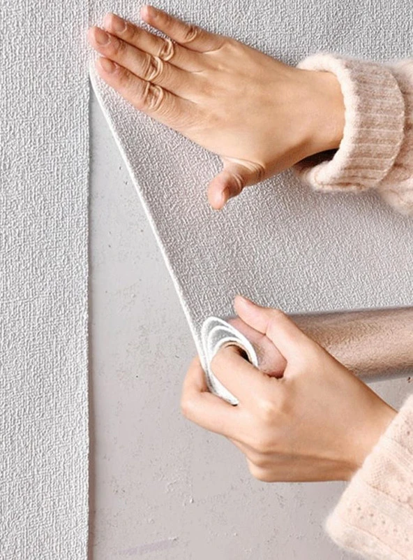 Kendinden Yapışkanlı Alüminyum Folyolu Isı Ses Yalıtımlı Duvar Kağıdı Paneli 50x280 cm