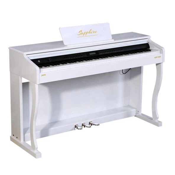Jwin Sapphire SDP-320 Çekiç Aksiyonlu 88 Tuşlu Dijital Piyano - Beyaz