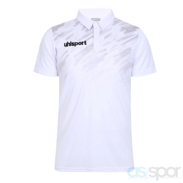 UHLSPORT POLO T-SHIRT BRUSH - 2021007 YEŞİL POLO YAKALI - Resim 2