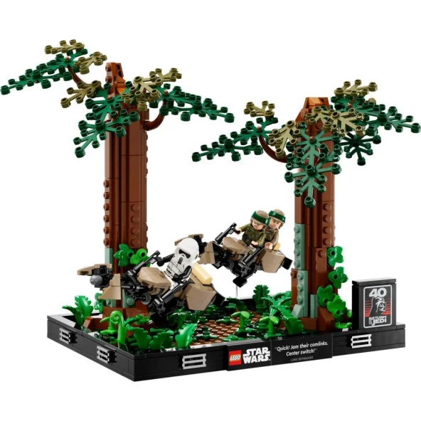 Lego Star Wars Endor Hız Motoru Takibi Dioraması 75353 - 2