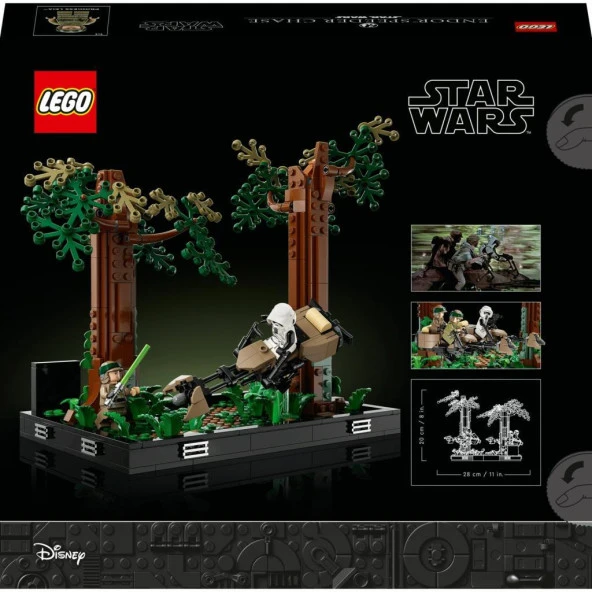 Lego Star Wars Endor Hız Motoru Takibi Dioraması 75353 - 4