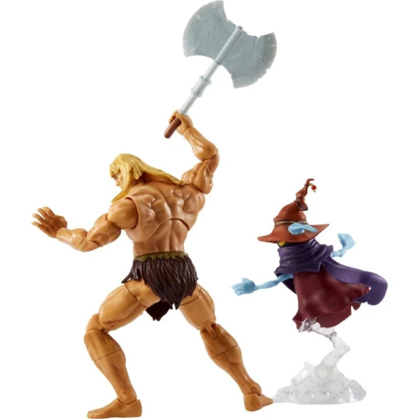 Masters Of The Universe Masterverse Deluxe He-Man Aksiyon Figürü - 4