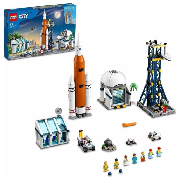 LEGO® City Roket Fırlatma Merkezi 60351