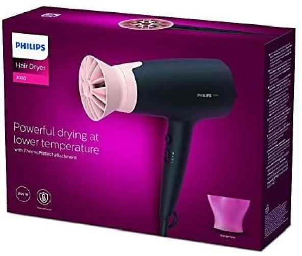 Philips Bhd350/10 2100W Thermoprotect Saç Kurutma Makinesi