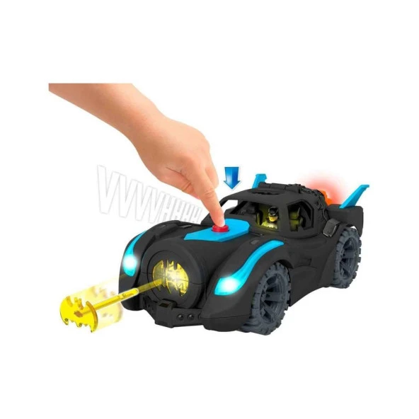 Fisher-Price Imaginext Dc Super Friends Batmobil  hgx96 - 3