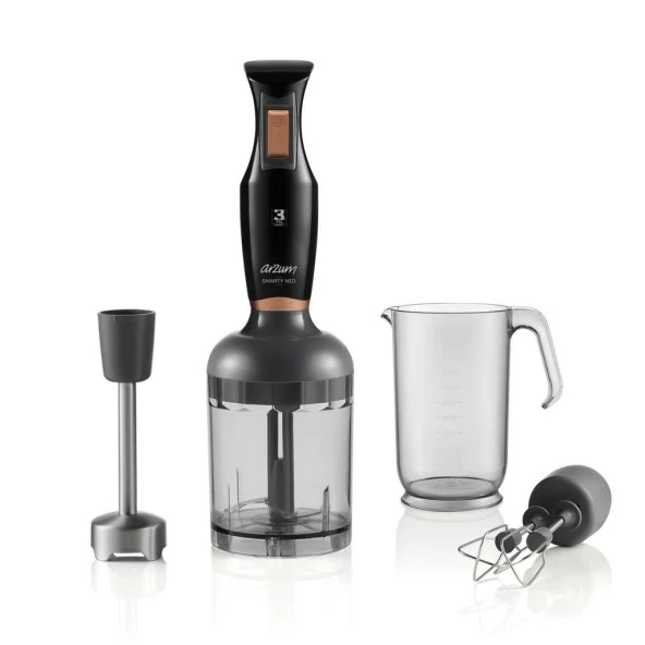 Arzum AR1108-S Smarty Neo Siyah 900 W Blender Seti