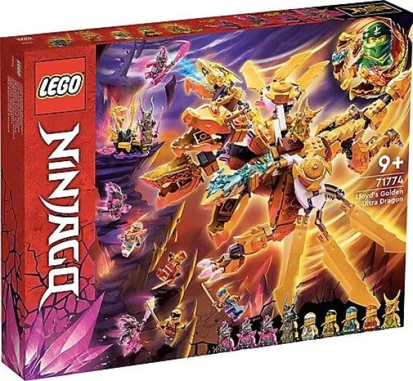 LEGO® Nınjago® Lloyd’un Altın Ultra Ejderhası 71774