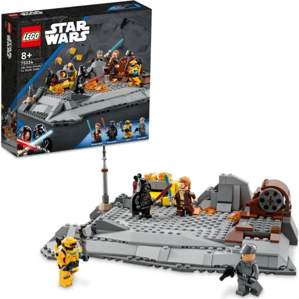 LEGO® Star Wars™ Obi-Wan Kenobi™ Darth Vader™a Karşı 75334 Yapım Seti