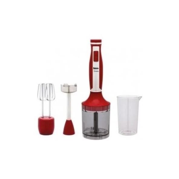 Fakir Shela Blender Seti Kırmızı