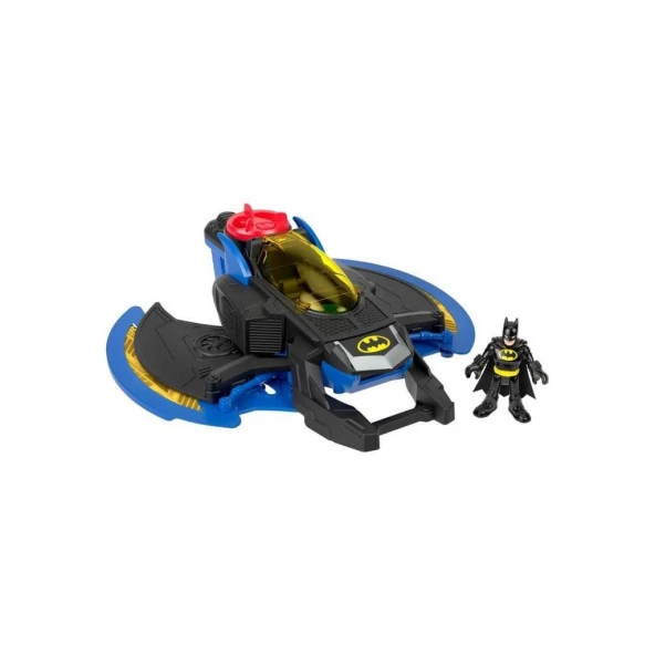 Imaginext DC Super Friends Batwing ve Batman, Oyuncak Uçak ve Batman Figürü