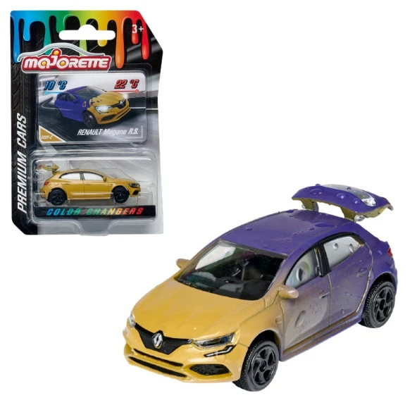 Majorette Color Changers Premium Arabalar 222F-2 Renault Megane R.S.