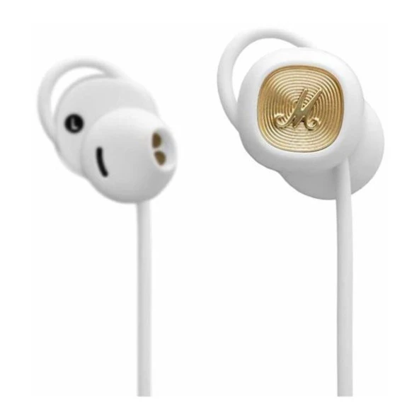 Marshall Minor II Kablosuz Mikrofonlu Kulak İçi Beyaz Bluetooth Kulaklık