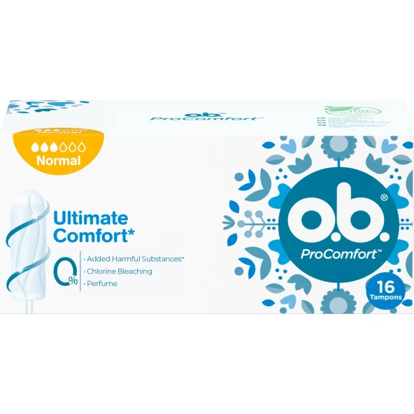 O.B. Tampon Normal 16x4 64 Adet