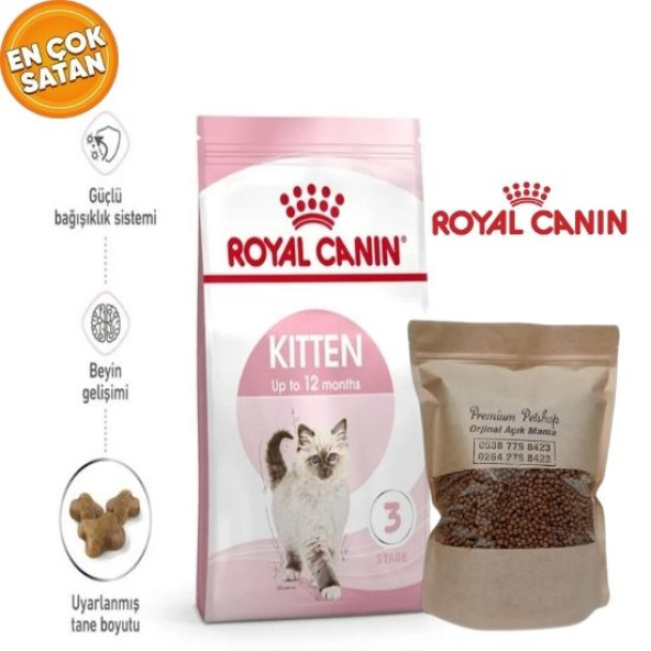 ROYAL CANİN Kitten Yavru Kedi Maması (1 KG) AÇIK MAMA - 4