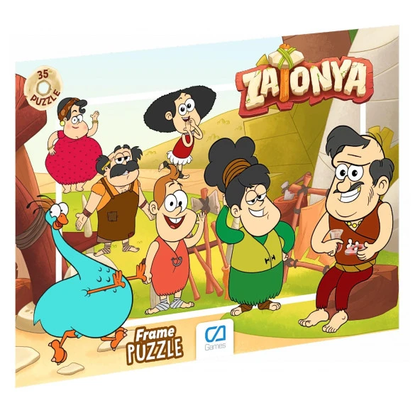 Ca Games Zatonya 35 Parça Frame Puzzle CA-5144