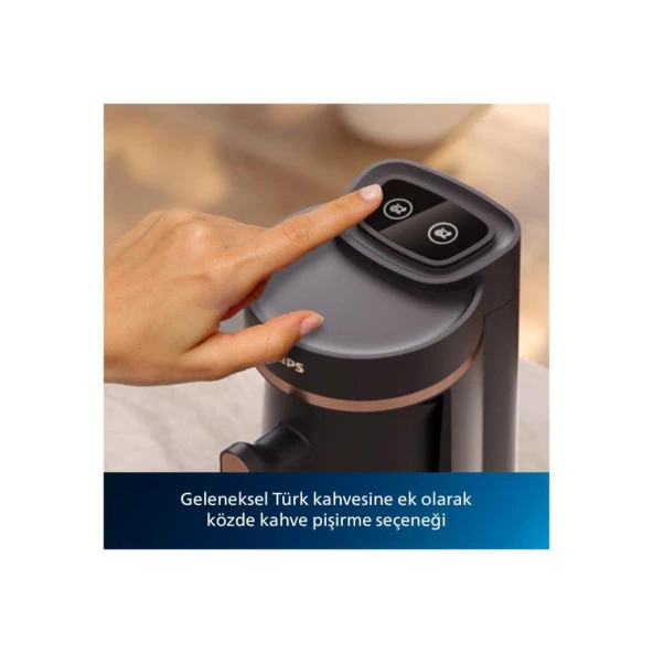 Philips Türk Kahvesi Makinesi 5000 Serisi HDA150/61 - Resim 3